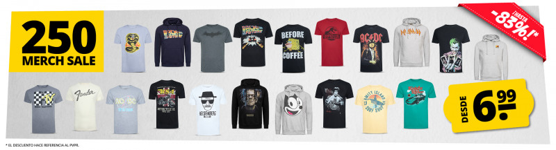 Lizenz Merch Sale desde 6,99 €