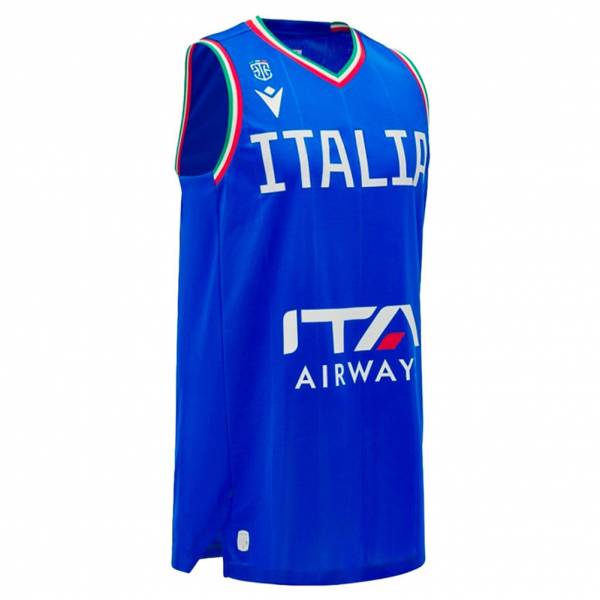 Italien FIP macron Basketball Herren Trikot 40000668
