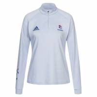 Frankreich FFHB adidas 1/4-Zip  Damen Handball Sweatshirt GK9735