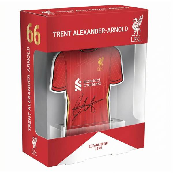 Liverpool FC Trent Alexander-Arnold #66 Pallone da calcio Oggetto da collezione 14 cm 810168070377