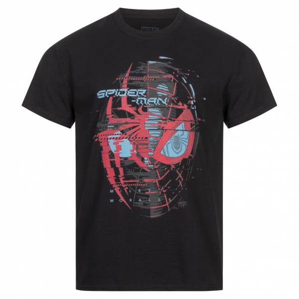 Spiderman Glitch Marvel Mężczyźni T-shirt MAMTS023BLK