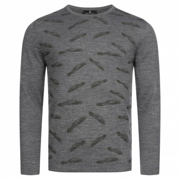 BORIS BECKER "Boras" Herren Wollpullover 21WBBMJMP00014-GREY