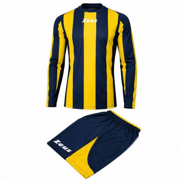 Zeus Kit Zagor Conjunto de fútbol + Pantalones cortos 2 piezas azul/giallo