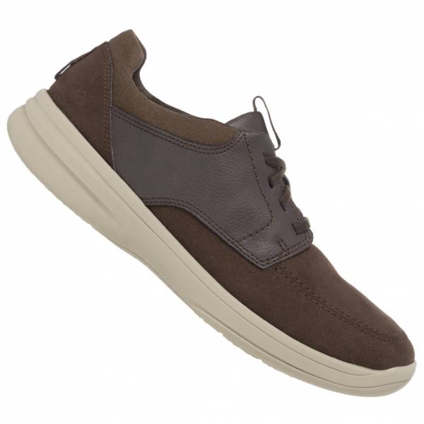 Clarks Step Stroll Edge Slip On Mężczyźni skórzane buty 261489787