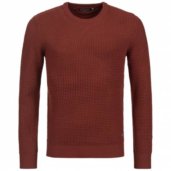 BRAVE SOUL Slovak Herren Sweatshirt MK-162SLOVAKJ Rust
