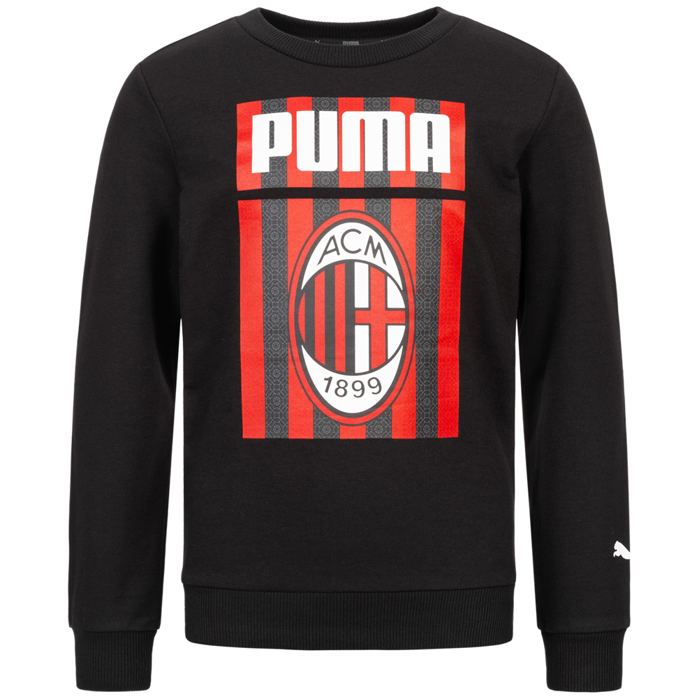 A.C. Milan PUMA Niño Sudadera 758248-04 | deporte-outlet.es