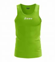 Zeus Canotta Beach Pallone da pallavolo Uomo Maglietta verde fluo