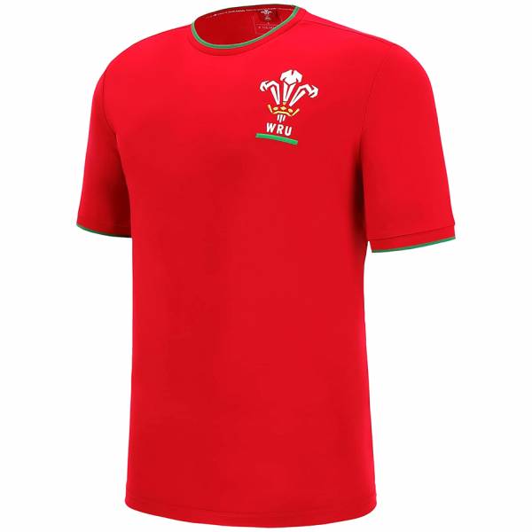 Wales WRU macron Rugby Kids Training Jersey 58140002