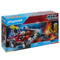 PLAYMOBIL® Feuerwehreinsatz mit Löschbuggy 70864 PLAYMOBIL® Feuerwehreinsatz mit Löschbuggy 70864
