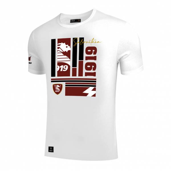 US Salernitana 1919 Zeus Cavaluccio Hombre Camiseta blanco