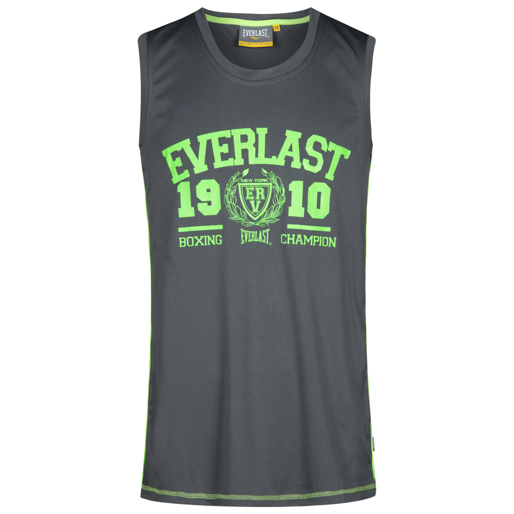 Everlast Men's Muscle Shirt Fitness Tank Top EVR0878 Gray