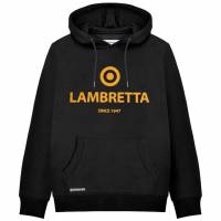 Lambretta Brand Target Hoodie Hombre Sudadera SS6031-BLK