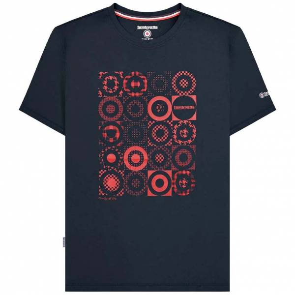 Lambretta Target Patern Tee Herren T-Shirt SS4003-NAVY