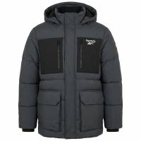Reebok Parka Puffer Men Winter coat RBO15770-Charcoal
