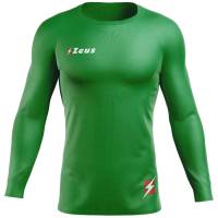 Zeus Fisiko Baselayer Top Long-sleeved Compression Shirt green