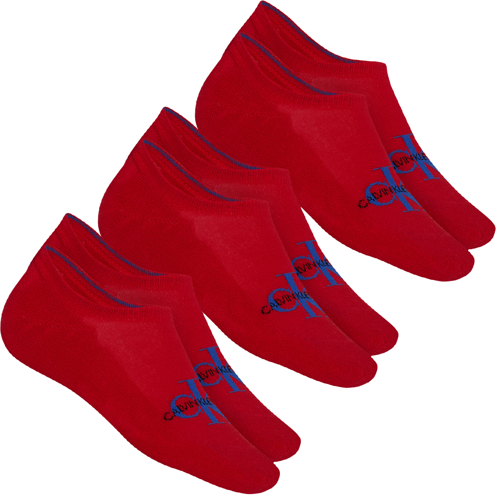 Calvin Klein Jeans Men Sneaker Socks 3 Pairs 100001869 006
