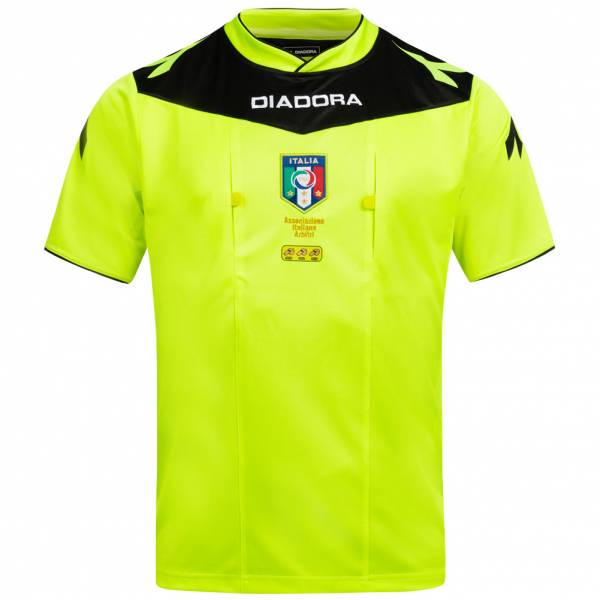 Italie AIA Match Diadora Hommes Maillot d'arbitre à manches courtes 102.161940-97015