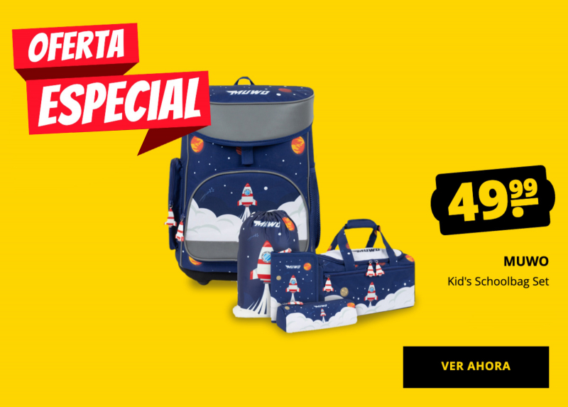 MUWO Kid's Schoolbag Set solo 49,99 €