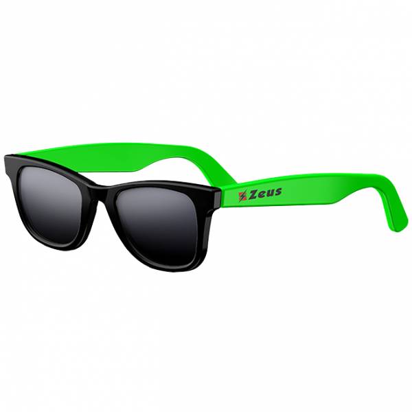 Zeus Lunettes de soleil noir / vert fluo