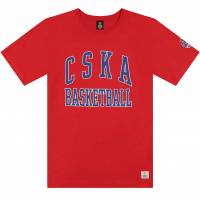 CSKA Moskwa EuroLeague Mężczyźni T-shirt z motywem koszykarskim 0194-2553/6605