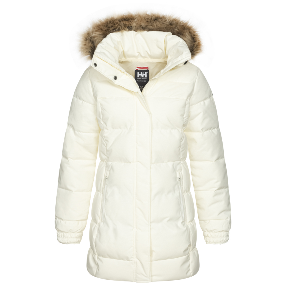 Abrigo HELLY HANSEN Mujer (M - Blanco)