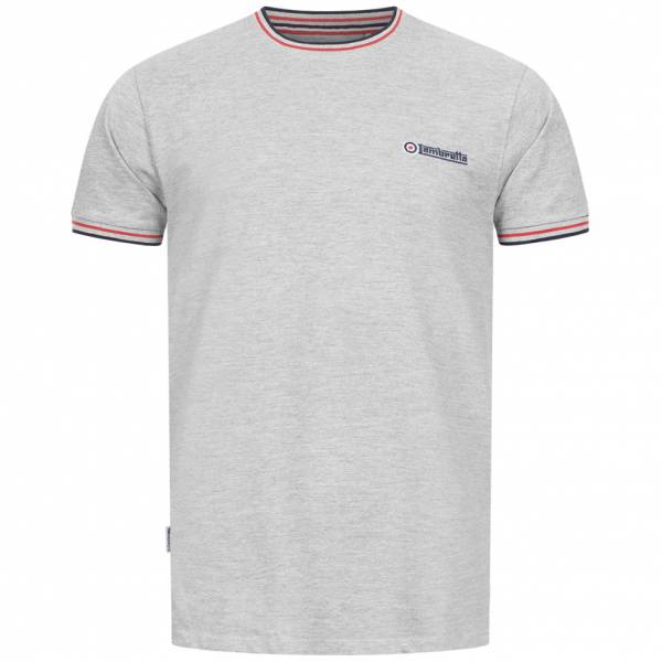 Lambretta Tipped Pique Herren T-Shirt SS4008-GM/N/R