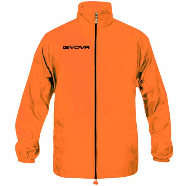 Givova Veste de pluie Rain Basico néon orange