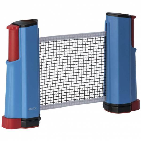 JELEX Roll Up Filet de table de tennis rétractable bleu