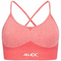 JELEX Angelina Femmes Soutien-gorge de fitness rose