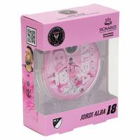 Inter Miami Jordi Alba #18 Balón de fútbol Artículo de coleccionista 14 cm 850056417303