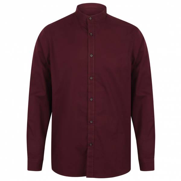 Camicia da uomo Tokyo Laundry Kampala Grandad Collar da uomo 1H9635
