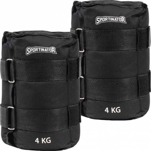 SPORTINATOR Arm- &amp; Bein-Gewichtsmanschetten 4 kg 2 Stück