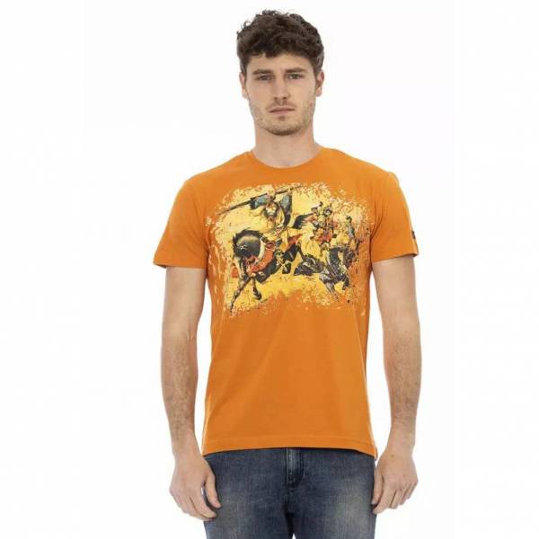 TRUSSARDI Action Men History T-shirt Orange 2AT09004