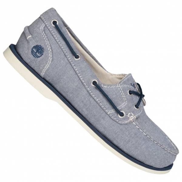 Timberland Canvas Women Boat Shoes Moccasins A1ONG