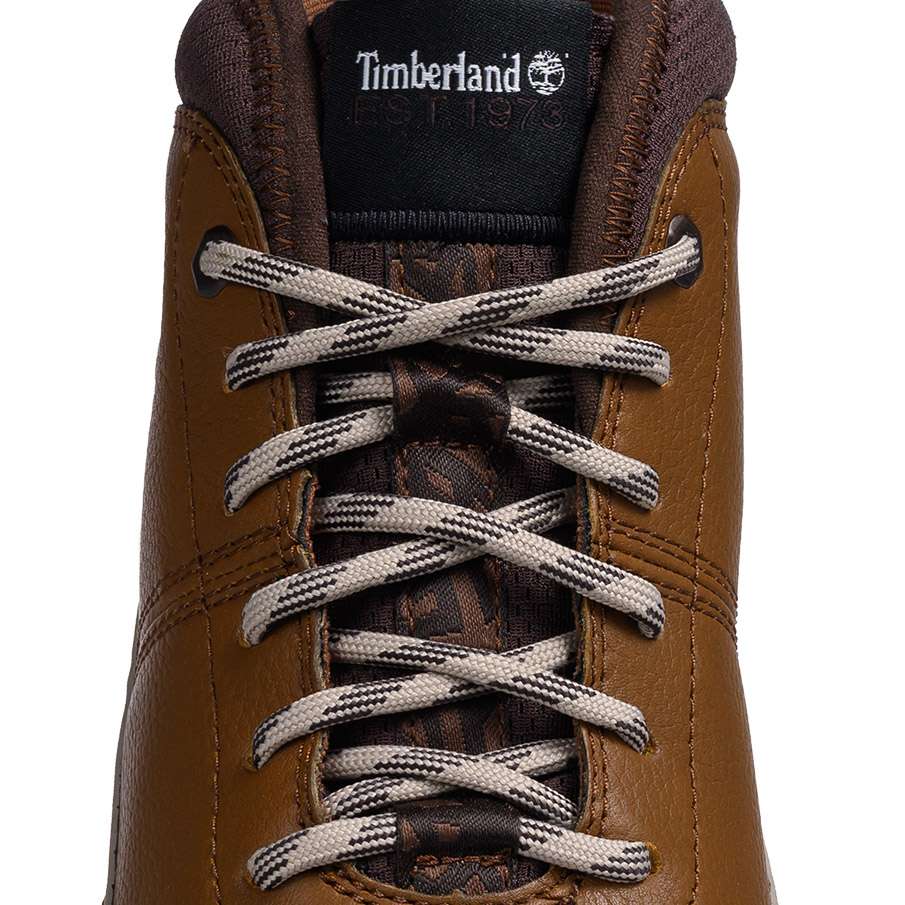 Timberland Winsor Trail Mid Lace Rust Men Leather Outdoor Shoes