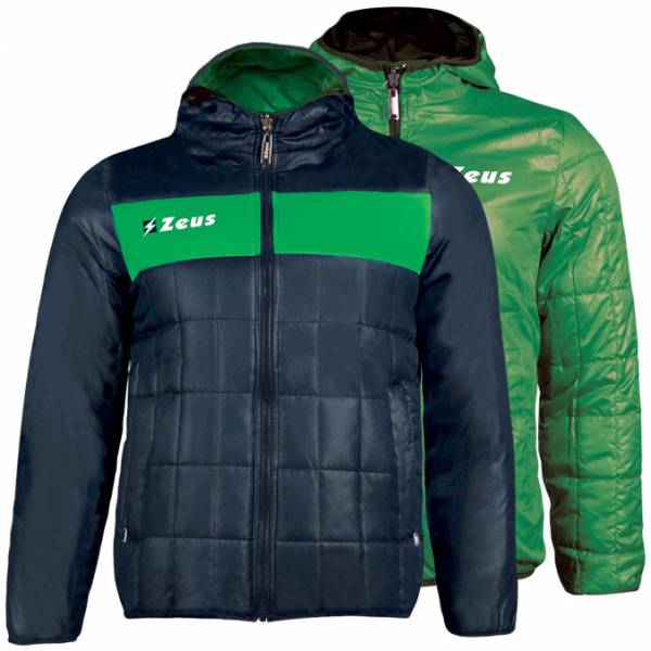 Zeus Giubbotto Apollo 2en1 Hommes Veste réversible Navy vert