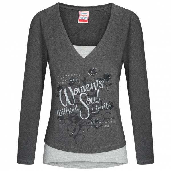 Champion Crewneck Damen Langarm Shirt 107450-1278