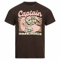 Captain America Marvel 70s Retro Mężczyźni T-shirt FBMTS767CHO