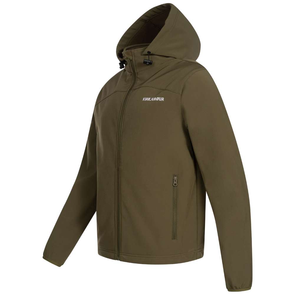KIRKJUBUR® Njordr Heren SOFTSHELL jas 10.000 mm waterkolom blauw
