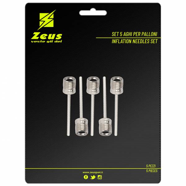 Zeus Ballnadeln 5er Set