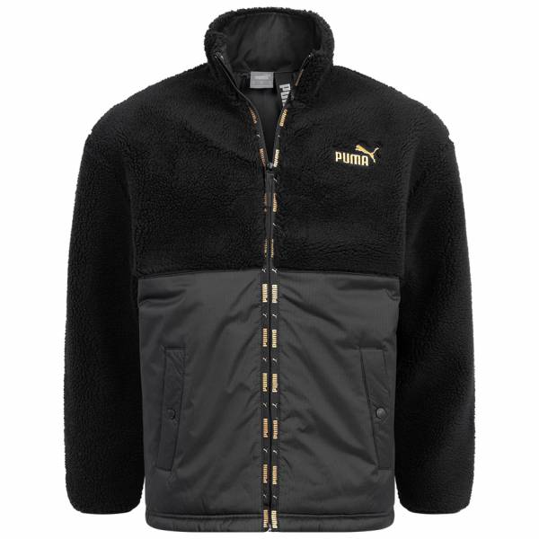 PUMA ESS+ TAPE GOLDEN Sherpa Herren Jacke 673987-01