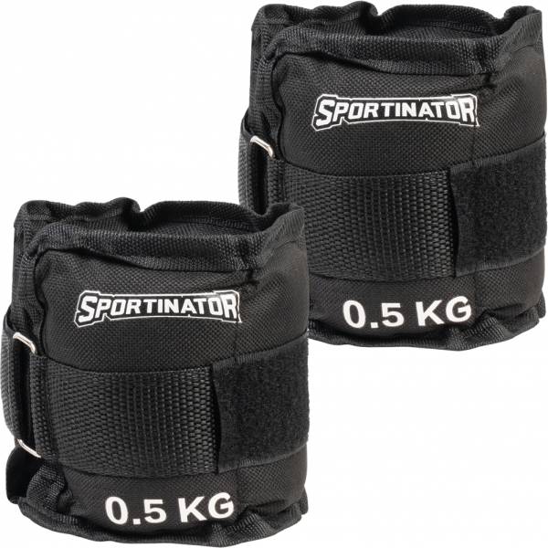 SPORTINATOR Poids pour poignets et chevilles 0,5 kg 2 pièces