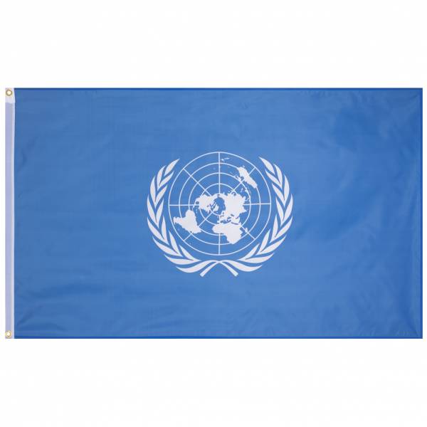 Nations Unies MUWO &quot;Around the World&quot; Drapeau 90x150cm