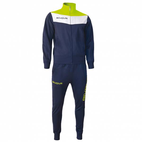 Givova Tuta Campo Trainingsanzug navy/neongelb