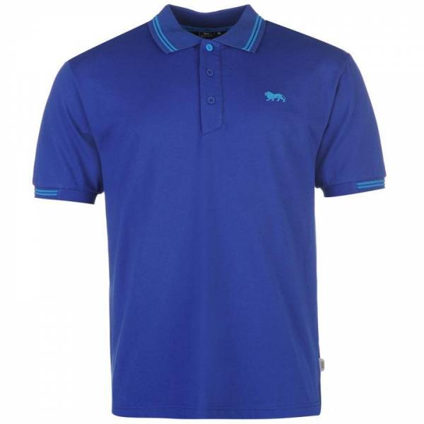 Lonsdale Herren Classic Polo-Shirt royalblau