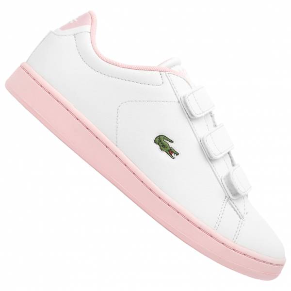 LACOSTE Carnaby Evo Strap Kinder Sneaker 737SUJ0005-UH1