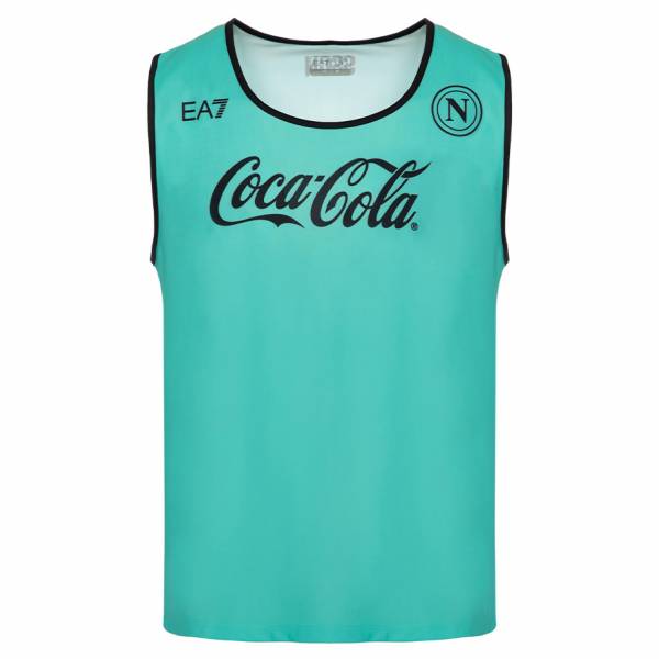 SSC Napoli EA7 Emporio Armani Mężczyźni Tank top EASSCN25T13-ZIELONY