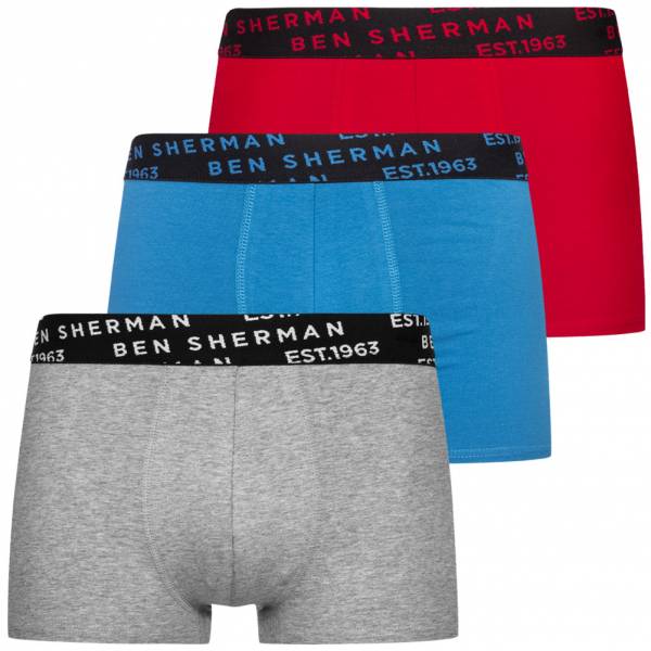 BEN SHERMAN Edward Hommes Boxer-short Lot de 3 U5-1374-BS-3PKA