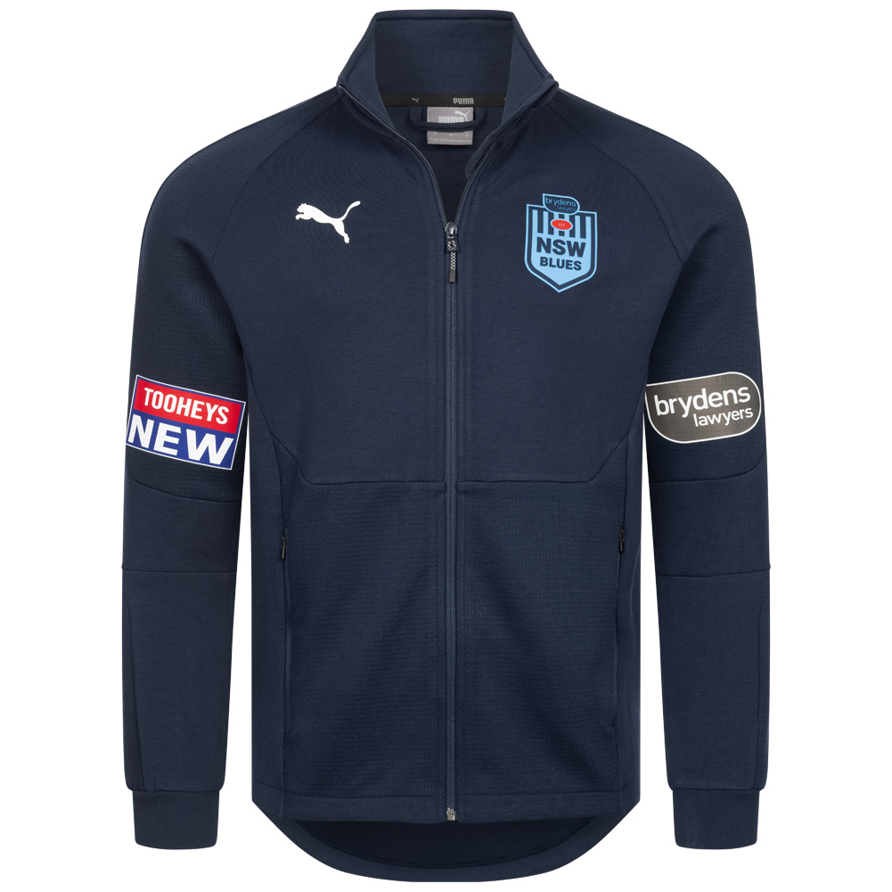 Nueva Gales del Sur NSW Blues PUMA Hombre Chaqueta de chándal 766596-01