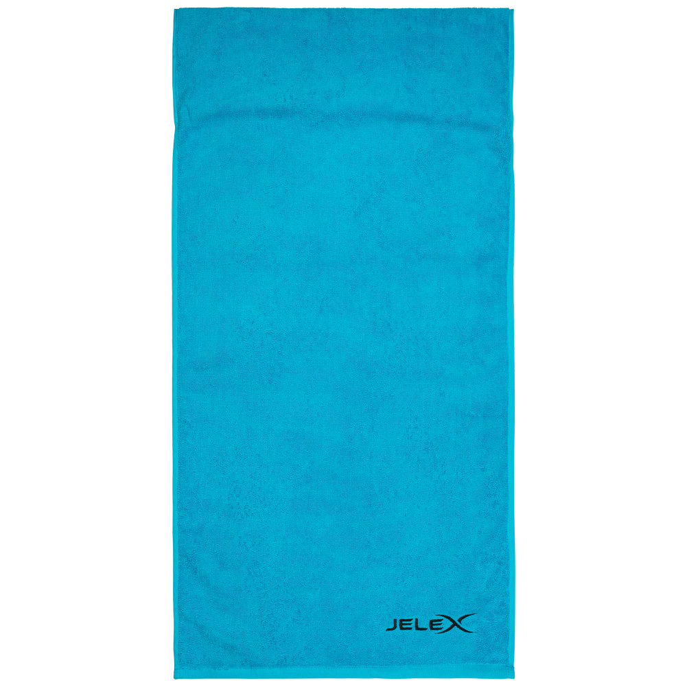 JELEX 100FIT Asciugamano da palestra con tasca turchese